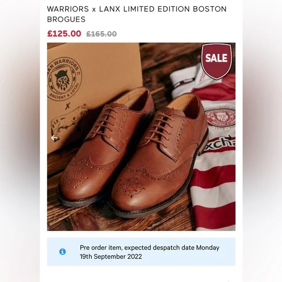 LANX | Shoes | Mens Warriors X Lanx Limited Edition Boston  display picture 3
